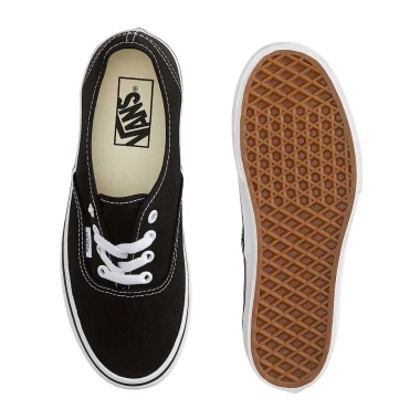 VANS AUTHENTIC PLATFORM W SHOES BLACK/TRUE WHITE