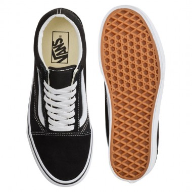 VANS OLD SKOOL PLATFORM W SHOES BLACK/TRUE WHIT