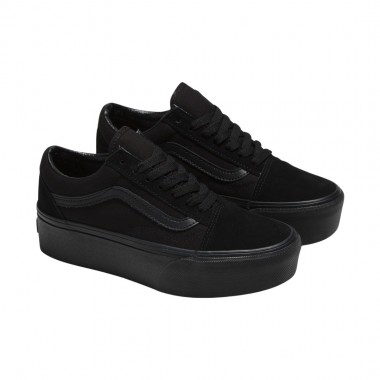 VANS OLD SKOOL PLATFORM W SHOES BLACK/BLACK