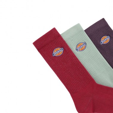 DICKIES VALLEY GROVE SOCKS 3-PACK VINTAGE VIOLET