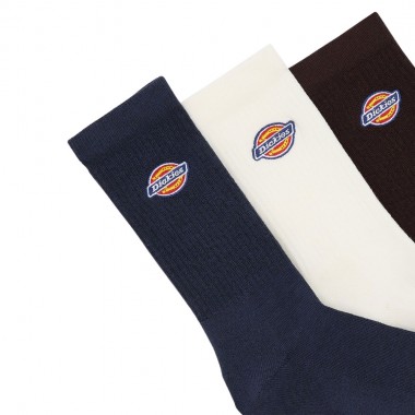 DICKIES VALLEY GROVE SOCKS 3-PACK NAVY BLUE