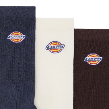 DICKIES VALLEY GROVE SOCKS 3-PACK NAVY BLUE