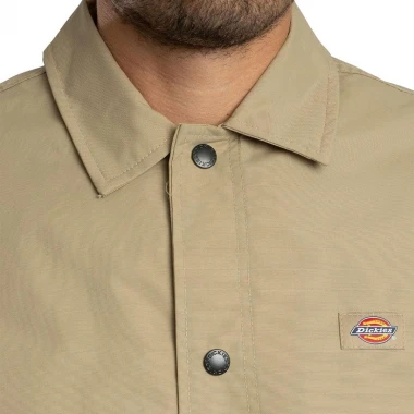 DICKIES OAKPORT COACH JACKET KHAKI