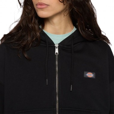 DICKIES OAKPORT W ZIP HOODIE BLACK