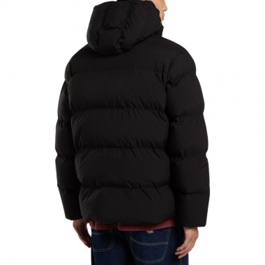 DICKIES EAGLEVILLE HOODED PUFFER JACKET BLACK