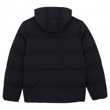 DICKIES EAGLEVILLE HOODED PUFFER JACKET BLACK