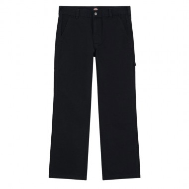 DICKIES CARPENTER CANVAS PANTS BLACK