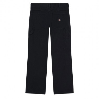 DICKIES CARPENTER CANVAS PANTS BLACK