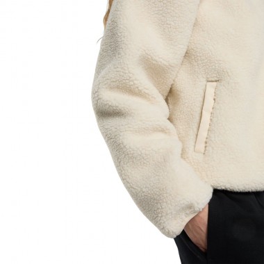 DICKIES CENTRAL SHERPA W BOMBER JACKET WHITECAP GRAY