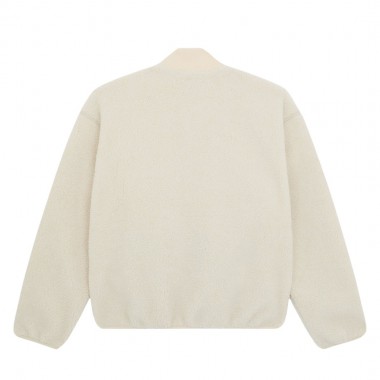 DICKIES CENTRAL SHERPA W BOMBER JACKET WHITECAP GRAY