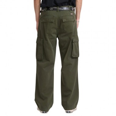 DICKIES 247 LOOSE STRAIGHT GARMENT DYED CARGO PANTS DEEP DEPTHS