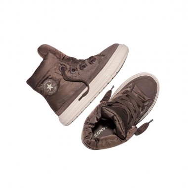 CONVERSE CHUCK TAYLOR ALL STAR ELEMENTS K BOOTS PLUM/ECRU