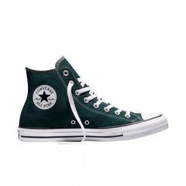 CONVERSE CHUCK TAYLOR ALL STAR CANVAS HI TOP SHOES STEELY PINE