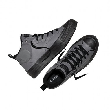 CONVERSE CHUCK TAYLOR ALL STAR MALDEN MID TOP SHOES GR/BLK/BLK