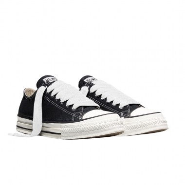 CONVERSE CHUCK TAYLOR ALL STAR THROWBACK SHOES BLK/V WHITE/BLK