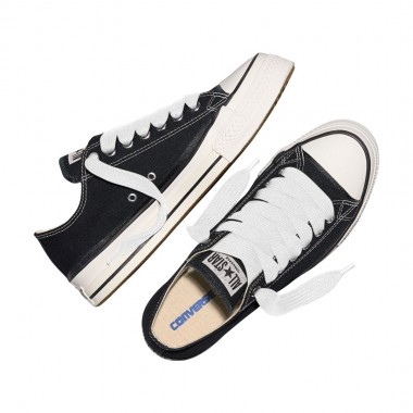 CONVERSE CHUCK TAYLOR ALL STAR THROWBACK SHOES BLK/V WHITE/BLK