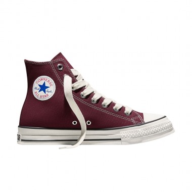 CONVERSE CHUCK TAYLOR THROWBACK HI TOP SHOES DP BORDEAUX/V.WHT