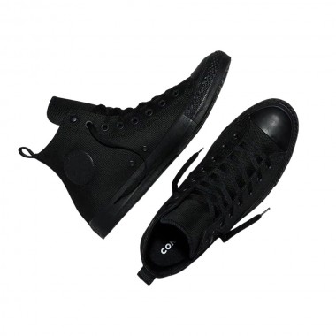 CONVERSE CHUCK TAYLOR ALL STAR TECTUFF HI TOP SHOES BLK/BLK/BLK