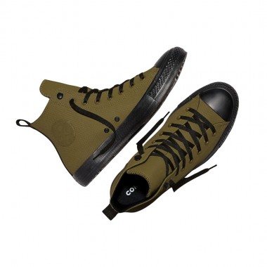 CONVERSE CHUCK TAYLOR ALL STAR TECTUFF HI TOP SHOES BOG/BLK/BLK
