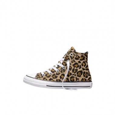 CONVERSE CHUCK TAYLOR ALL STAR K HI TOP SHOES HAY/HONEY STK/BLK