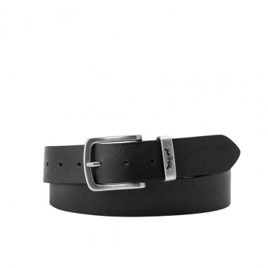 LEVI'S METAL TWO HORSE KEEPER BELT OV CAVIAR