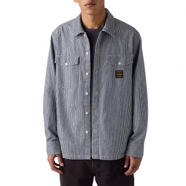 LEVI'S WORKER DENIM LS SHIRT WASHINGTON STRIPE III