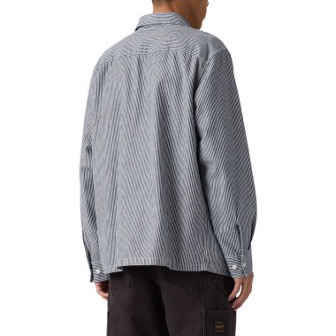 LEVI'S WORKER DENIM LS SHIRT WASHINGTON STRIPE III