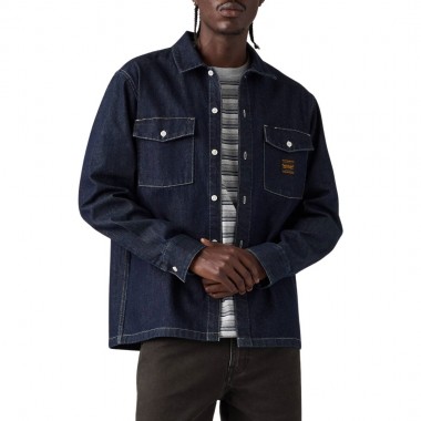 LEVI'S WORKER DENIM LS SHIRT RINSE WORK REPEAT II