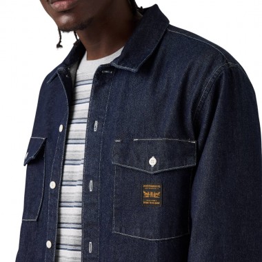 LEVI'S WORKER DENIM LS SHIRT RINSE WORK REPEAT II