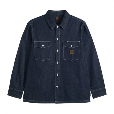 LEVI'S WORKER DENIM LS SHIRT RINSE WORK REPEAT II