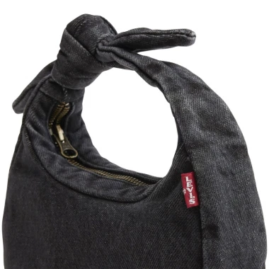 LEVI'S BABY BROOKLYN W/ KNOT BAG BLACK DARK WASH 3