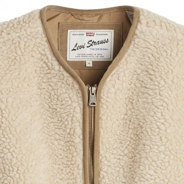 LEVI'S SEACLIFF SHERPA VEST SHERPA CREAM