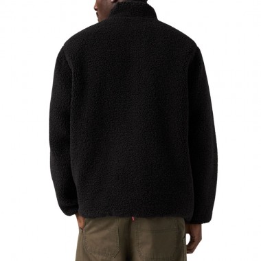LEVI'S CAMPO SHERPA JACKET JET BLACK