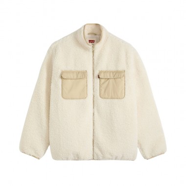 LEVI'S CAMPO SHERPA JACKET OATMEAL