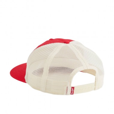 LEVI'S PRESIDIO TRUCKER CAP URBAN RED