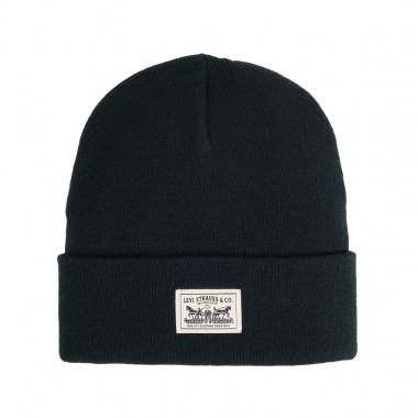 LEVI'S EMBARCADERO BEANIE ANTHRACITE NIGHT