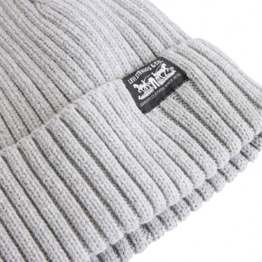 LEVI'S SUNSET BEANIE MORNING FOG HEATHER