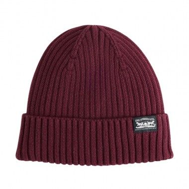 LEVI'S SUNSET BEANIE TAWNY PORT