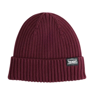 LEVI'S SUNSET BEANIE TAWNY PORT