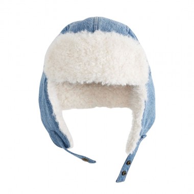 LEVI'S COZY TRAPPER HAT BLUE SKY WASH