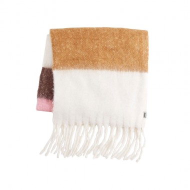 LEVI'S FUZZY SCARF JOLEA STRIPE TAMELESS ROSE