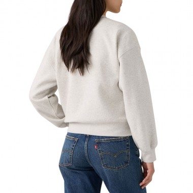 LEVI'S EVERYDAY W CREW SWEATSHIRT FROSTY GREY HEATHER