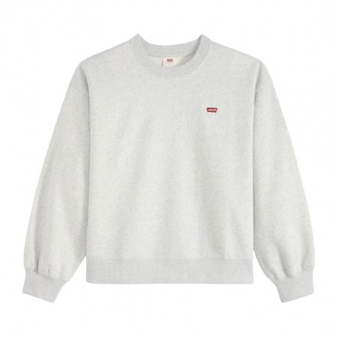 LEVI'S EVERYDAY W CREW SWEATSHIRT FROSTY GREY HEATHER