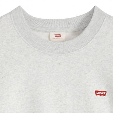 LEVI'S EVERYDAY W CREW SWEATSHIRT FROSTY GREY HEATHER