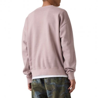 LEVI'S AUTHENTIC CREW-NECK SWEATSHIRT GARMENT DYE QUAIL