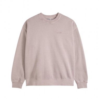 LEVI'S AUTHENTIC CREW-NECK SWEATSHIRT GARMENT DYE QUAIL