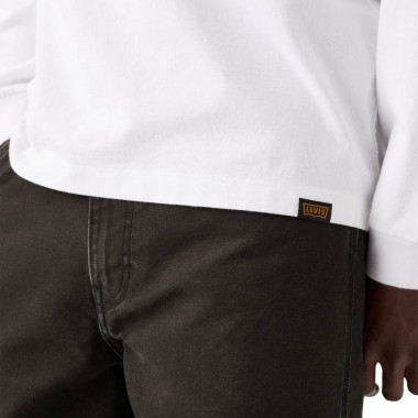 LEVI'S WORKWEAR LS TEE BRIGHT WHITE