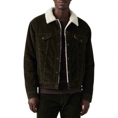 LEVI'S TYPE 3 SHERPA TRUCKER JACKET ROSIN