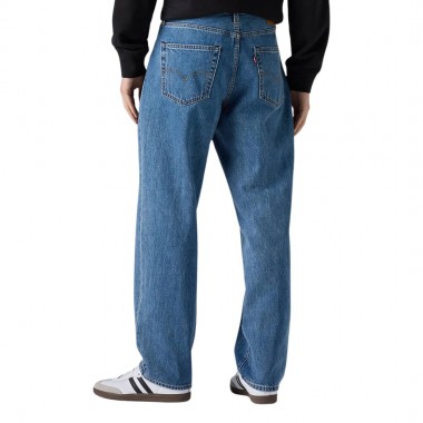 LEVI'S 568 STAY LOOSE STRAIGHT DENIM PANTS BLUE ESSENTIALS