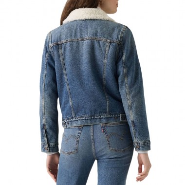 LEVI'S ORIGINAL W SHERPA TRUCKER JACKET HOLD A CANDLE